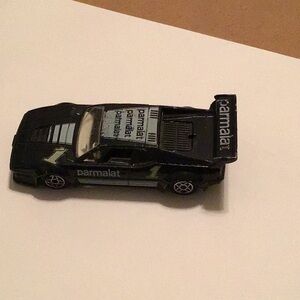 RARE PARMALAT  SOLIDO BMW M1  No .1329 SOLIDO Black Car 1/43